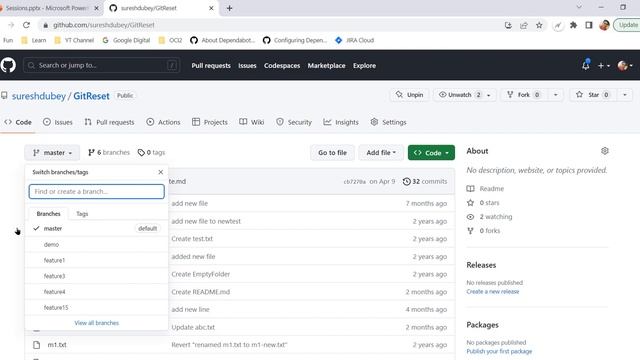 #17 How to Create New Branch on GitHub? | Apply TWO Key Concepts Before Creating New Branch смотреть онлайн