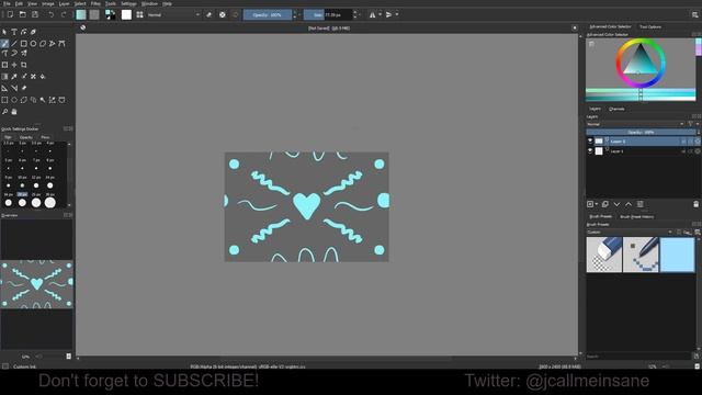 Krita Tutorial 4.1+: How to Use the Wrap Mode смотреть онлайн