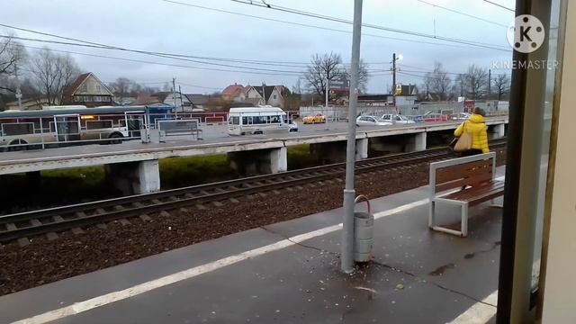 Электричка ЭП2Д. Поездка в Серпухов. смотреть онлайн