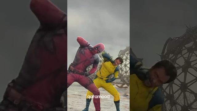 Deadpool and Wolverine dancing Bye Bye Bye NSYNC