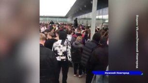 Нижегородские болельщики не смогли попасть на матч на стадионе "Нижний Новгород"