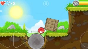 КРАСНЫЙ ШАРИК против чёрного квадрата ЧАСТЬ #1 Red Ball 4