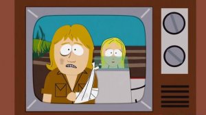 Палец в жопу. Шоу Стива Ирвина. Южный Парк. South park.