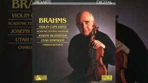 Joseph Silverstein plays Brahms Violin Concerto In D Op. 77 (II.)