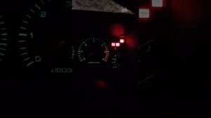 Запуск Nissan Patrol TD42 в мороз - 45  после ночёвки на улице.