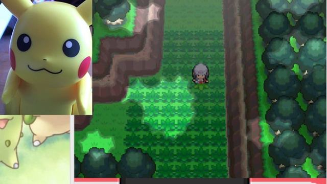 pokemon platinum with pikachu /gym leader Gardenia part 4 смотреть онлайн