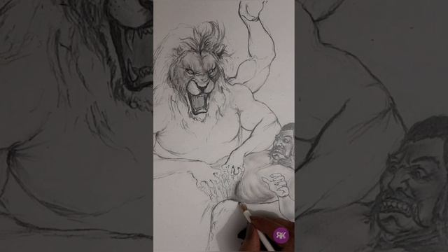 Drawing Narasimha Concept Art By Rebelkalakar смотреть онлайн