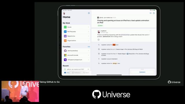 Taking GitHub to go - GitHub Universe 2019 смотреть онлайн