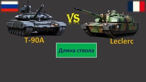 Танк Т-90 против Леклерк. Сравнение российского и французского танка.