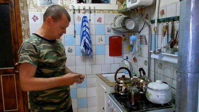 Завариваем копорский чай ??? в чайнике из горного хрусталя. (Russian tea). смотреть онлайн