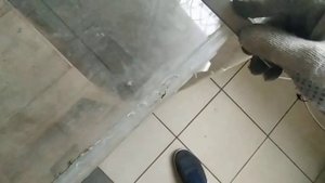 Ответ на комментарий. И как убрать старый клей со стекол? Подготовка.