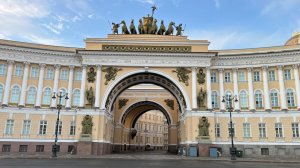 3D селфи на Дворцовой площади в Санкт-Петербурге (3 минуты)