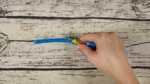 Как сплести широкий браслет из резинок крючком + Конкурс