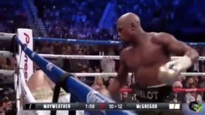 Мейвейзер vs Мак Грегор 10 раунд