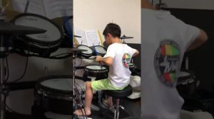 Mark Robson ft.Bruno Mars-Uptown funk(Drum Cover)kid