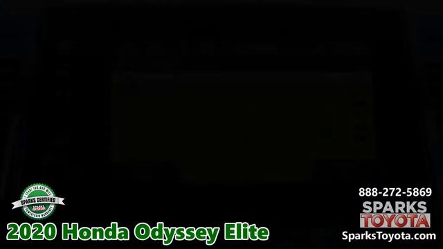 Certified 2020 Honda Odyssey Elite at Sparks Toyota in Myrtle Beach, SC - 21645A смотреть онлайн