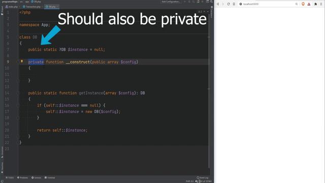Static Properties & Methods In Object Oriented PHP -  Full PHP 8 Tutorial