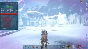 ARK: Тенегривы ПРОТИВ Ледяного ТИТАНА на карте Fjordur.
