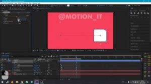 Как сделать инерцию объекта в Афтер Эффектс. Эффект CC Bend it | Уроки по After Effects | Motion_it