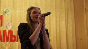 Песня "Мама-мамочка родная, любимая..." в исполнении Кристины Колесниковой г.Котлас 28.11.2015