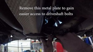 2003 Volvo XC70 Bevel Gear Removal