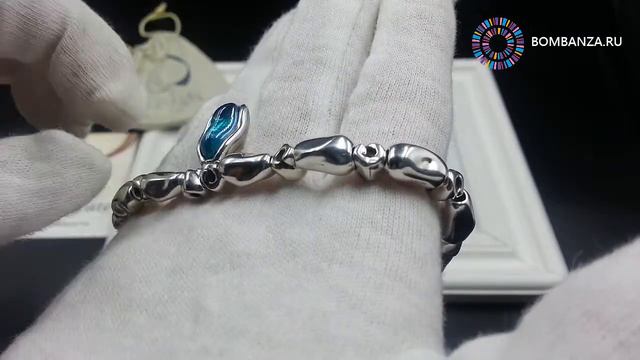 👍 👉 Браслет Ciclon Selenita, бирюзовый, CN-182113 5320. Элитная бижутерия из Испании