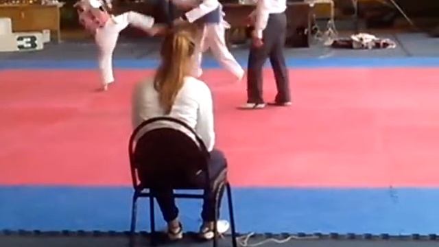 ТХЭКВОНДО WTF. Мой второй бой май 2014г г Москва смотреть онлайн