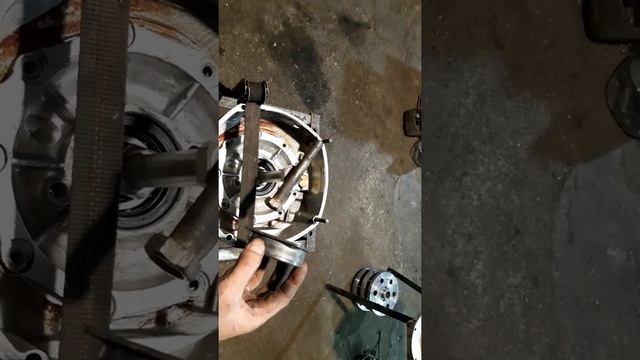 Урал,передняя опора коленвала, восстановление посадки. смотреть онлайн