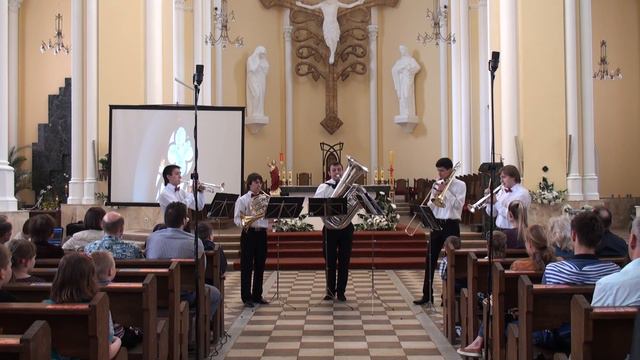 New Life Brass Quintet В.А.Моцарт- Маленькая ночная серенада смотреть онлайн