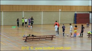 Детский футбол тренировка