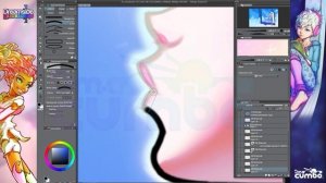 Draw Elegant Digital Linework in Manga Studio with the Curve Tool