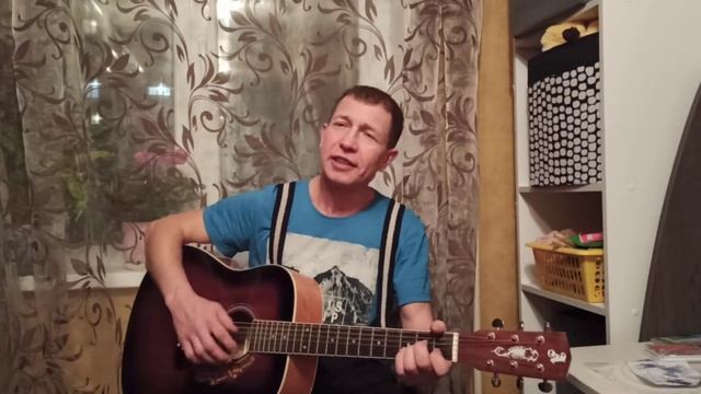 "Три ковбоя"("Тихо светит луна"). Дворовая, детская. На двух аккордах. смотреть онлайн