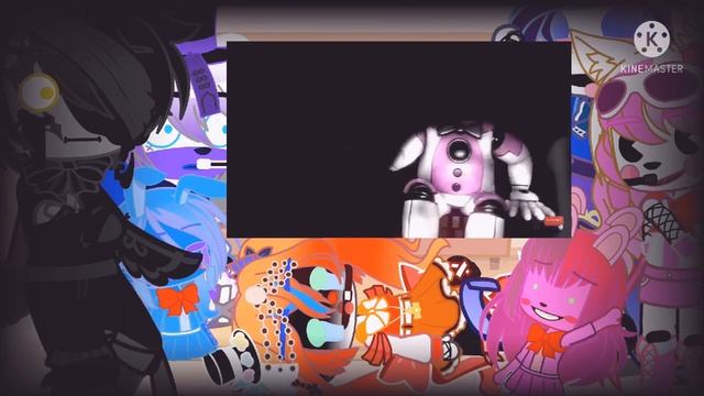 Sister location react to counter jumpscare (G.C and bad outro) || Old || смотреть онлайн