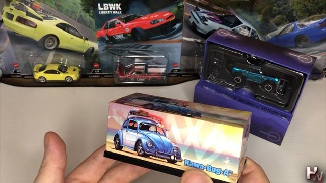 Hot Wheels RLC “Kawa-Bug-A” ‘49 VW Beetle, 21 Ford Bronco Wildtrak (Жук, Бронко) смотреть онлайн