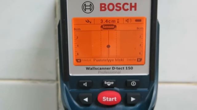 Wallscanner D-tect 150. Работа в разных режимах