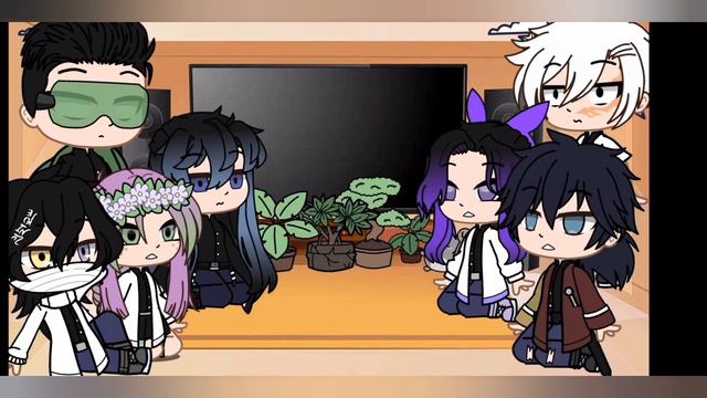 ♡||реакция столпов на прошлую жизнь Танджиро и Незуко как..||1/?||♡ смотреть онлайн