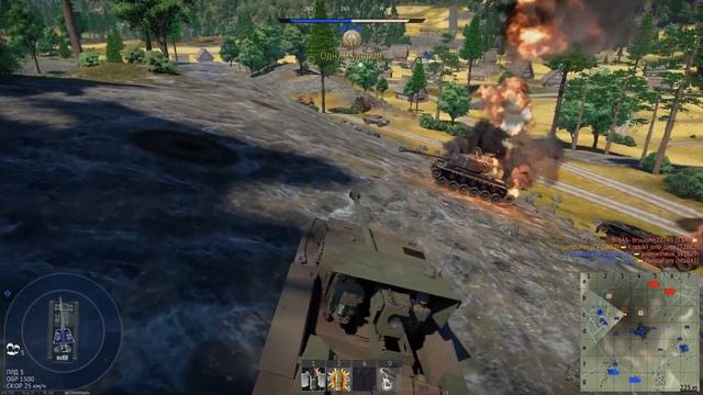 War Thunder. СУ-100П. Плюсы и минусы. смотреть онлайн