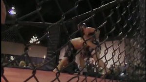 Hardrock MMA 45 Fight 14 Pro Fight John Troyer vs Sean Huffman Round 1part 1