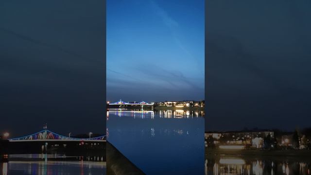 Староволжский мост, Тверь. Starovolzhsky Bridge, Tver. #прогулкипотвери #волга #тверь #весна #мост