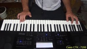 Тото Кутуньо "Solo noi". Cover на синтезаторе Casio CTK-7200.