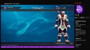 WolfbainGameplay's Live PS4, Dauntless Noob Grind, WolfGang Game Hang