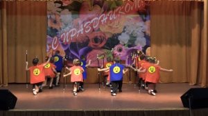 Танец «Смайлики» - ансамбль «Скоморошина»