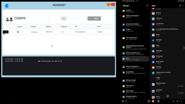 MaskNet Android 12 RAT(Remote Administration Tool) @MMachin3 смотреть онлайн