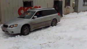 Краш-тест Субару Легаси
