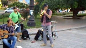 Уличные музыканты - Smells Like Teen Spirit