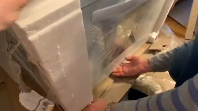 Распаковка - Газовый духовой шкаф Gefest ДГЭ 621-01 Б смотреть онлайн