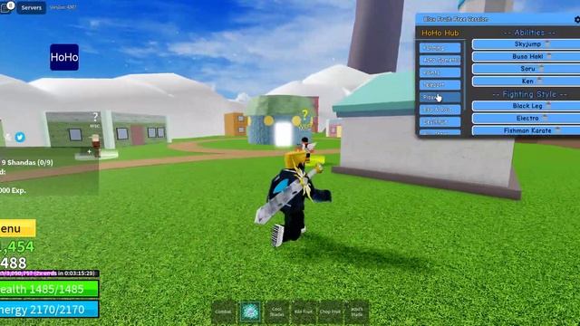 Hoho Hub - Bloxfruit Tutorial - Rain Fruit Command