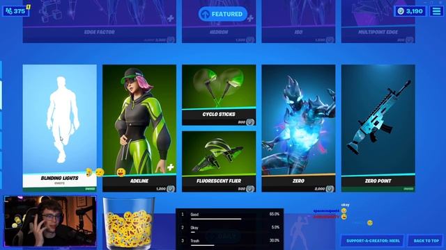 *NEW* EDGE FACTOR SKIN BUNDLE! Viewers React To Fortnite Item Shop [January 6th, 2021] смотреть онлайн
