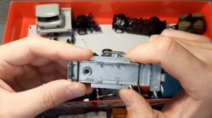 Коробка с запчастями от моделей СССР/Масштабные модели 1:43.