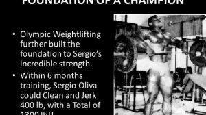 Легенда золотой эры бодибилдинга -SERGIO OLIVA. Часть 3